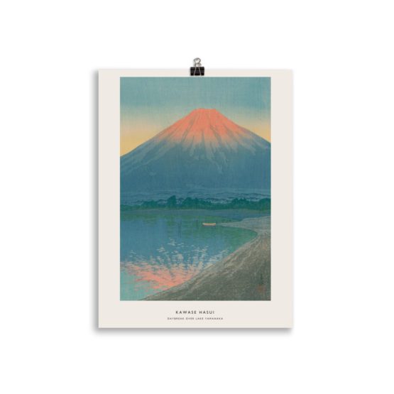 DAYBREAK OVER LAKE YAMANAKA | KAWASE HASUI – Image 4