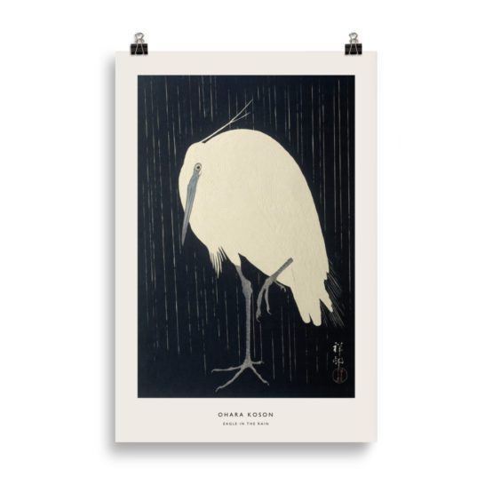 EAGLE IN THE RAIN | OHARA KOSON – Image 3