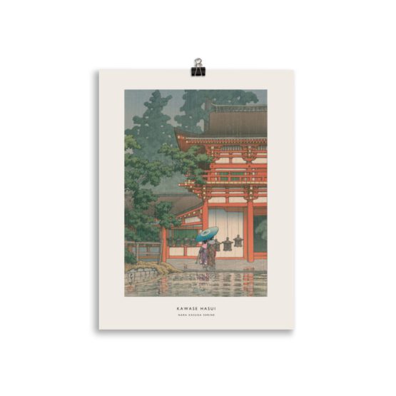 NARA KASUGA SHRINE | KAWASE HASUI – Image 4