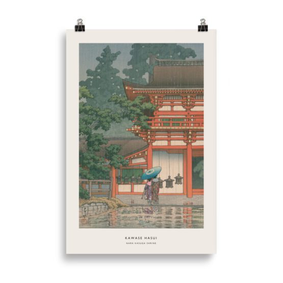 NARA KASUGA SHRINE | KAWASE HASUI – Image 3