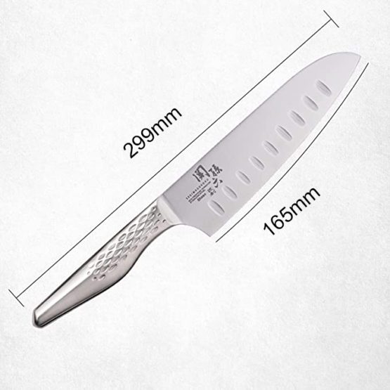 Couteau japonais Kai Seki Magoroku Shoso Couteau santoku 16,5 cm – Image 3