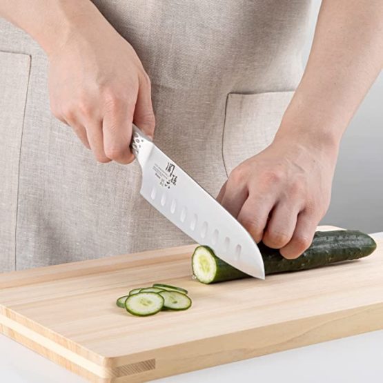 Couteau japonais Kai Seki Magoroku Shoso Couteau santoku 16,5 cm – Image 4