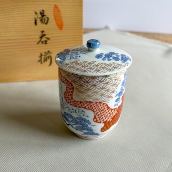 Petite tasse en porcelaine fine vintage / avec couvercle – Image 4