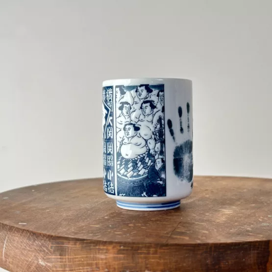Tasse à thé à motif de sumo Goeido – Image 2