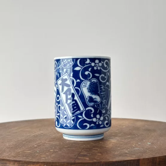 Tasse à thé à motif de sumo Onokuni – Image 3