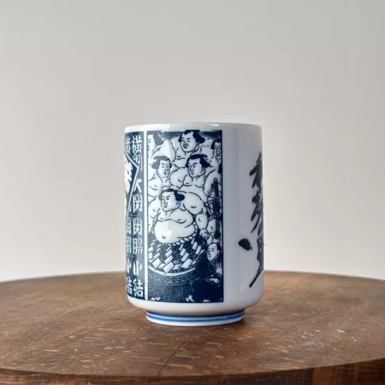 Tasse à thé à motif de sumo Kisenosato – Image 2
