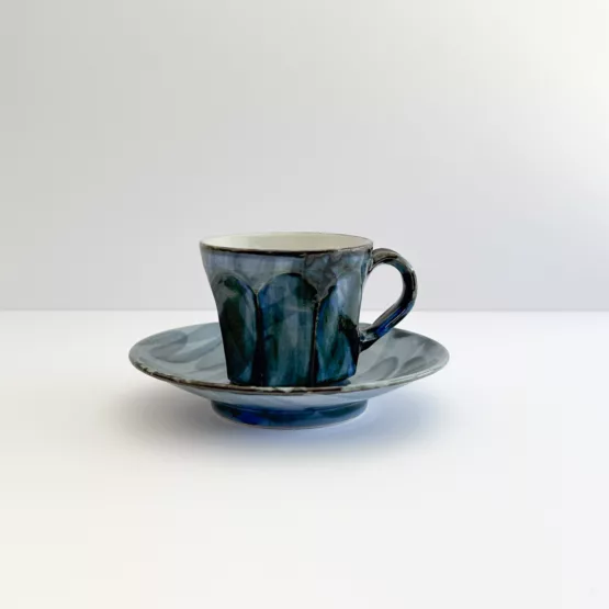 Tasses et soucoupes à expresso - Poésie des couleurs – Image 2