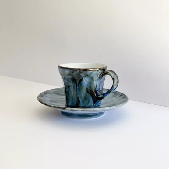 Tasses et soucoupes à expresso - Poésie des couleurs