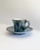 Tasses et soucoupes à expresso - Poésie des couleurs