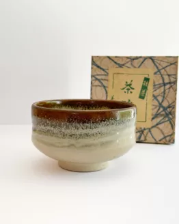 Bol à Thé Matcha - Élégance Terre et Ciel