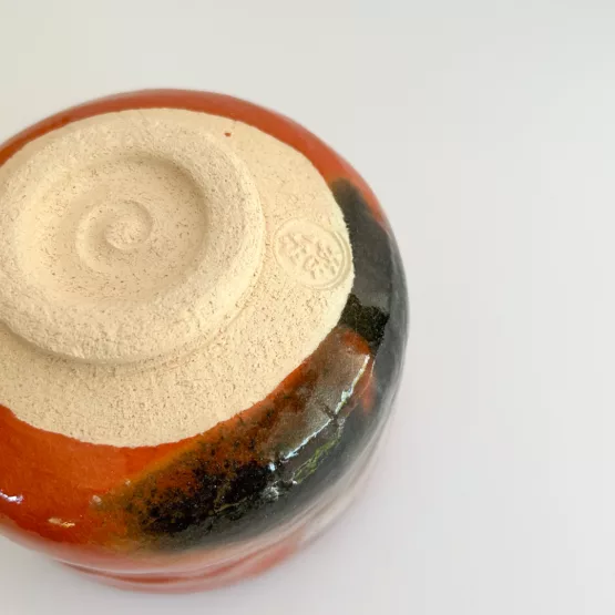 Bol à Thé Matcha Akarakuyaki - Mont Fuji Rose – Image 8