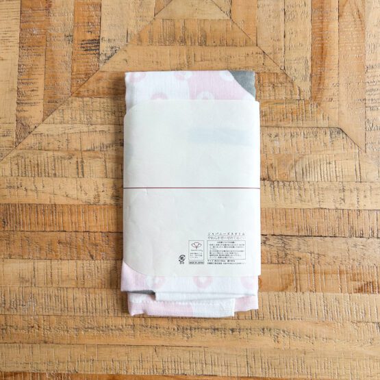 Serviette Tenugui japonais en gaze douce Kotatsu Neko – Image 5