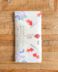 Serviette Tenugui japonais en gaze douce avec motifs de poissons rouges et d’asagao