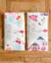 Serviettes Tenugui japonais en gaze douce – Set de 2 pièces avec motifs estivaux de Festival, Feux d'Artifice et 金魚 (Kingyo)