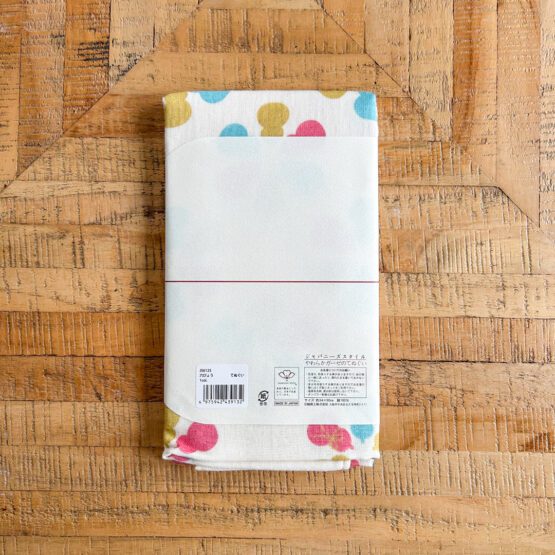 Serviette Tenugui japonais en gaze douce avec motifs de 六瓢柄 – Image 5