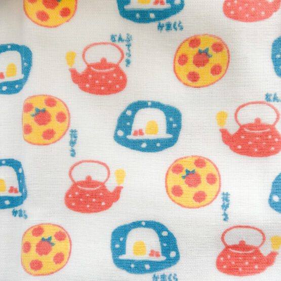 Serviettes Tenugui japonais en gaze douce – Set de 2 pièces avec motifs de Kyoto et Tohoku – Image 4