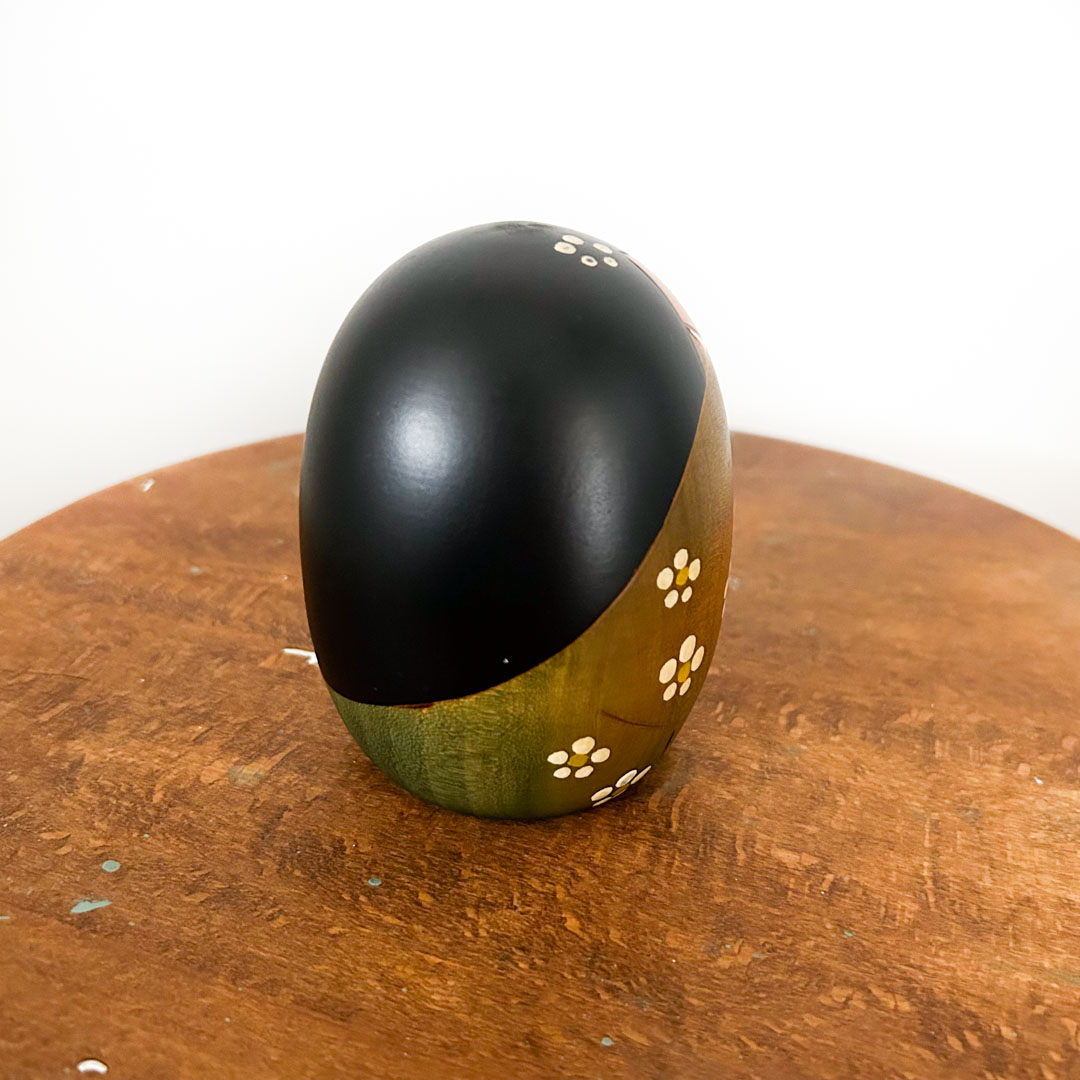 Kokeshi vintage Usaburo finition mate 9,5cm - Image 4