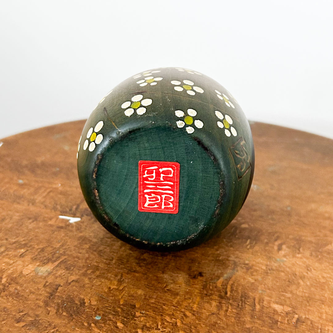 Kokeshi vintage Usaburo finition mate 9,5cm - Image 5