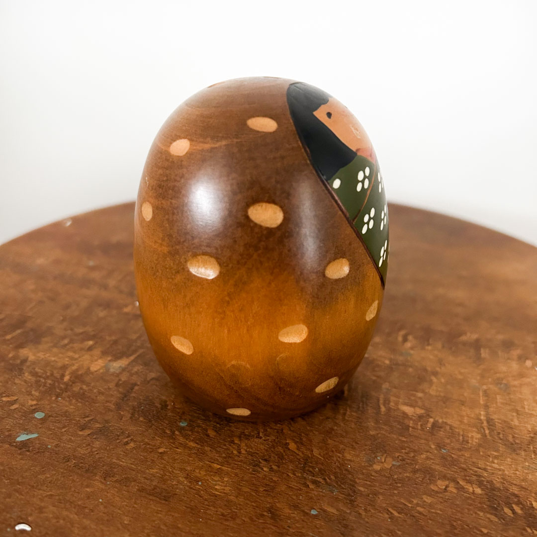 Kokeshi vintage Usaburo 9,5cm - Image 3