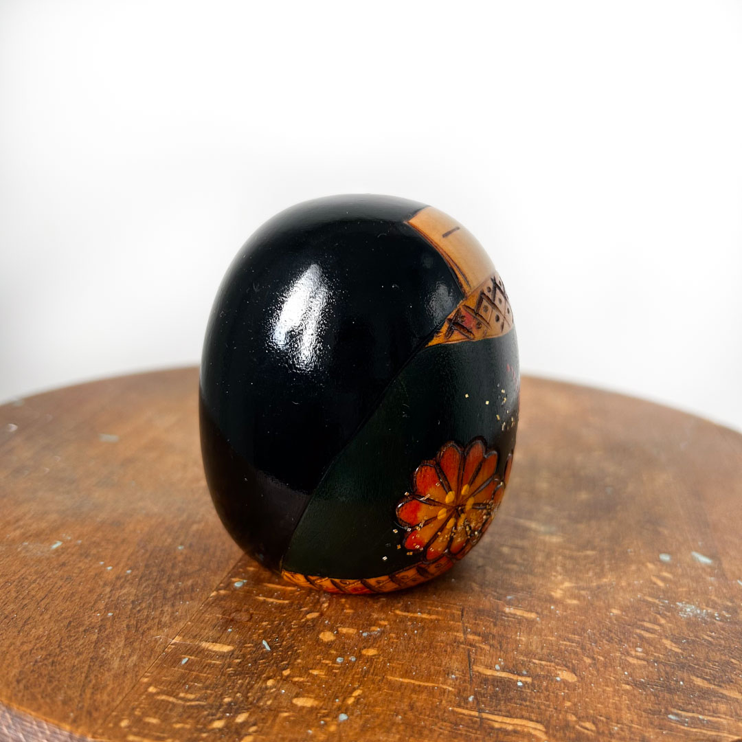 Kokeshi vintage Houraku 8cm – Image 4