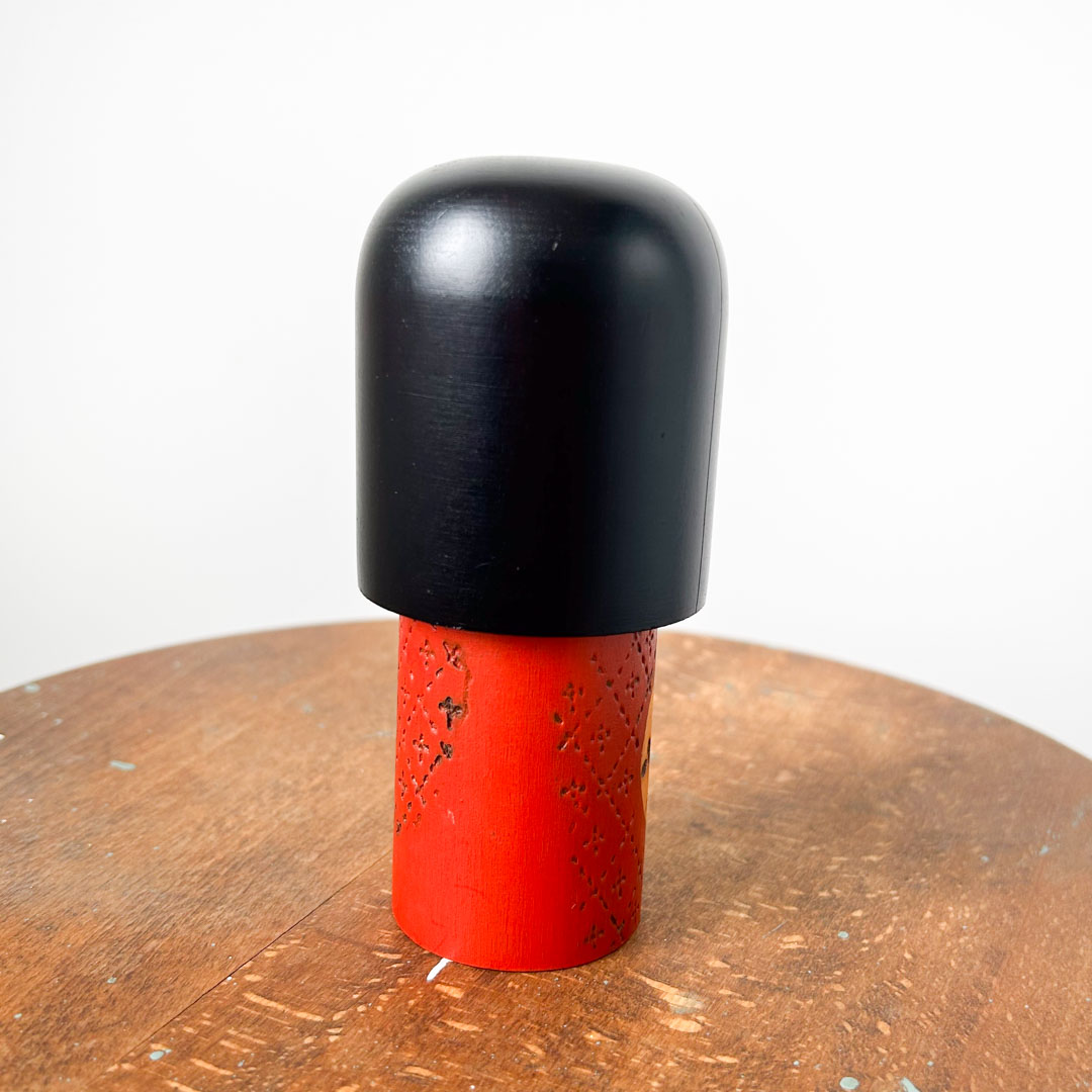 Kokeshi d'art vintage par Kazuo Takamizawa 13cm - Image 3
