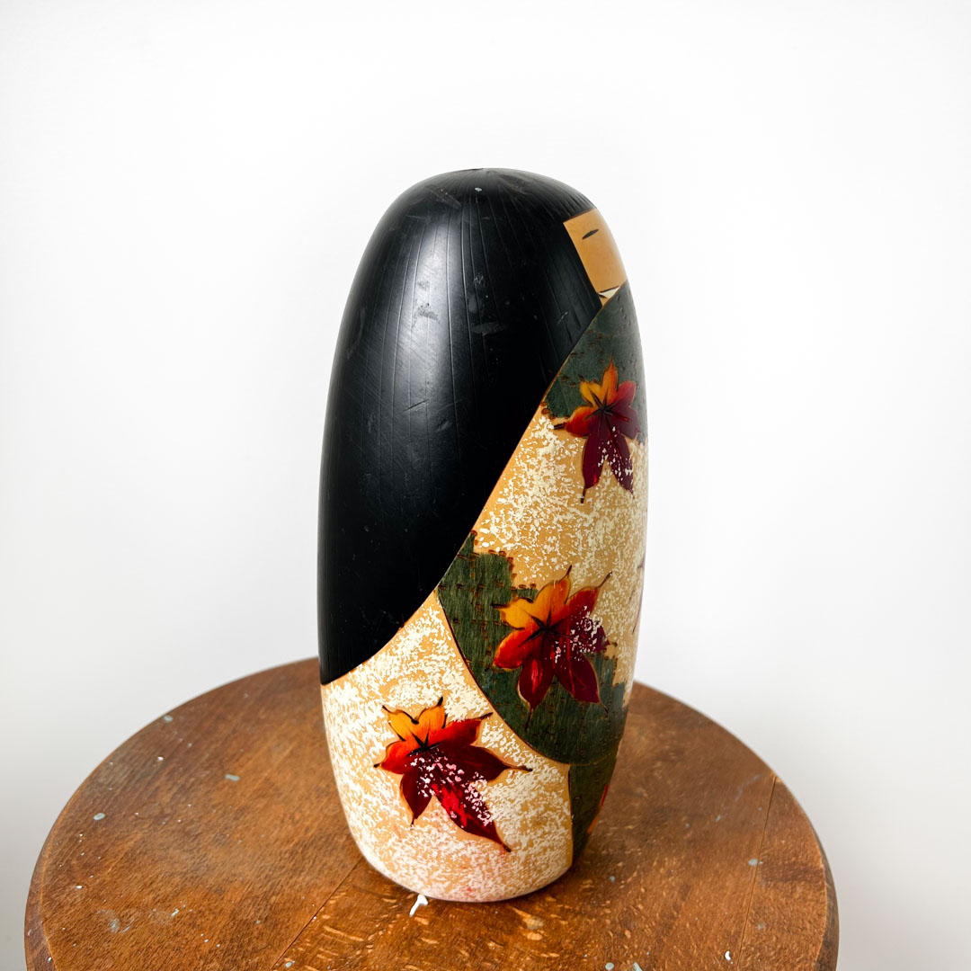 Kokeshi d'art Usaburo – Format géant 24,5cm - Image 4